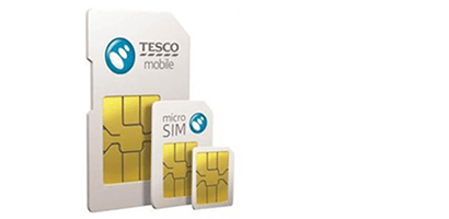 Tesco Mobile SIM only tariffs