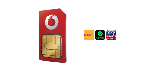 Vodafone red bundle SIM card