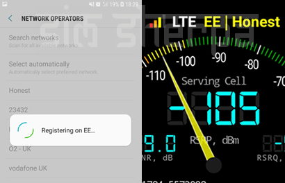 Using EE on Honest Mobile