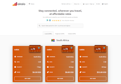 Best eSIM for Africa