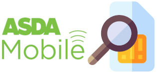 ASDA mobile logo with SIM card