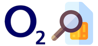 O2 logo with SIM card