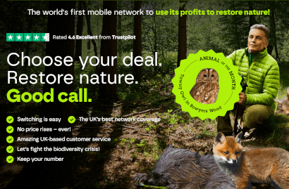 Restore nature banner featuring TV's Chris Packham