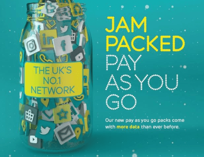 EE Jam packed pay as you go