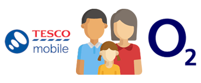 Family plans on Tesco Mobile vs O2