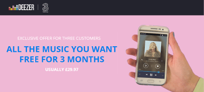 Free Deezer subscription