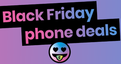 giffgaff branded Black Friday phone deal banner