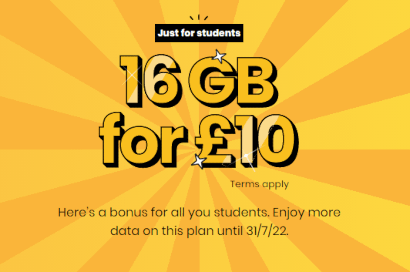 giffgaff exclusive student plan