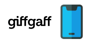 giffgaff logo with phone