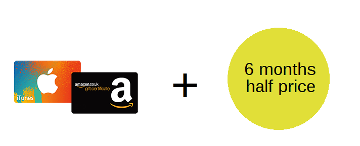 Combine with gift card offers