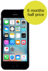 Half price iPhone 5s on BT Mobile
