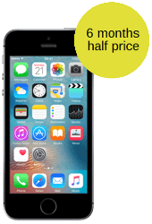 Half price iPhone SE on BT Mobile