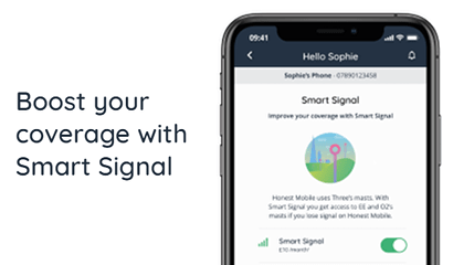 Screenshot of Smart Signal app