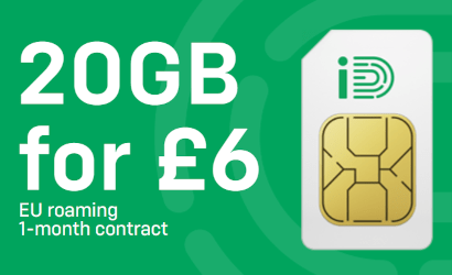 20GB for &pound;6 deal