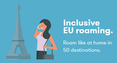 iD Mobile inclusive EU roaming