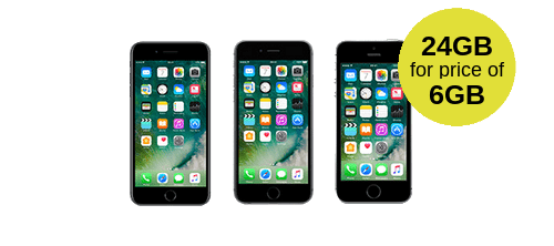 iPhone 24GB price 6GB