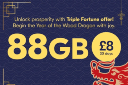 Lyca Mobile 88GB SIM only banner