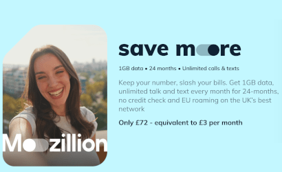 Save more preloaded SIM banner