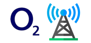 O2 logo and mast