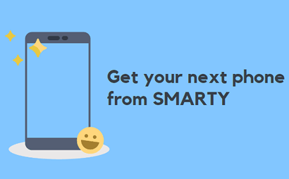 SMARTY phone contract banner