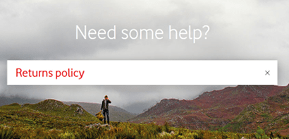 Vodafone returns policy