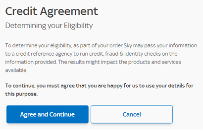 Sky Credit Agreement