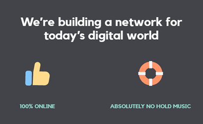 Building a network for today's digital world banner