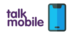 Talkmobile logo with phone