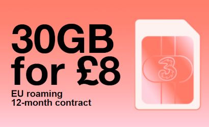 30GB for &pound;8 deal