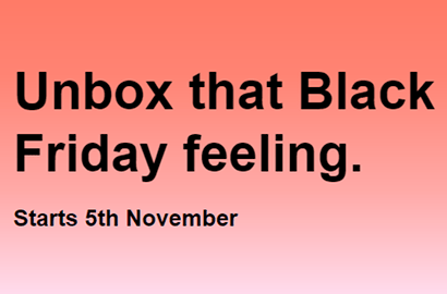Three Black Friday banner