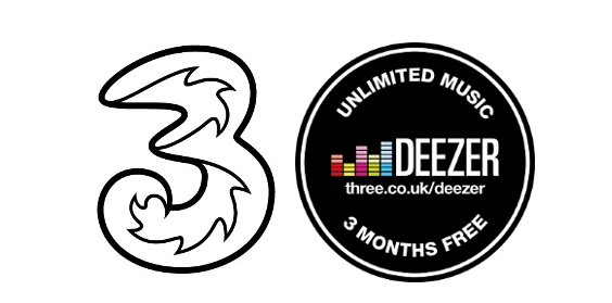 Get a 3 months free Deezer from Three