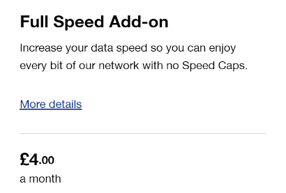 Screenshot of Thee's Full Speed Add-on