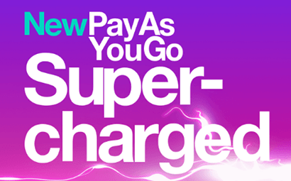 Supercharged PAYG banner