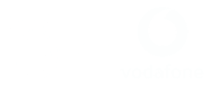 Three and Vodafone logos with VS between them