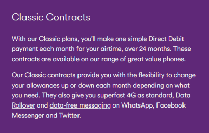 Virgin Mobile Classic Contracts