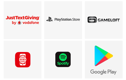 Vodafone charge to bill services