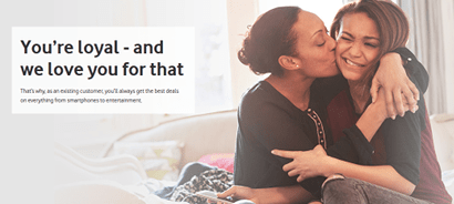 Vodafone existing customers