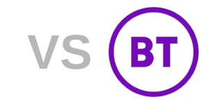 vs BT Mobile logo