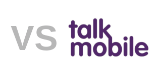 vs Talkmobile logo